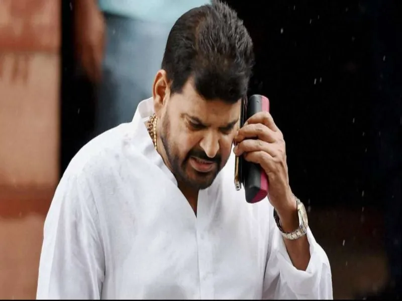 गृहमंत्री अमित शाह से बात करने पर बृजभूषण सिंह ने किया इनकार, बोले- हो रही साजिश