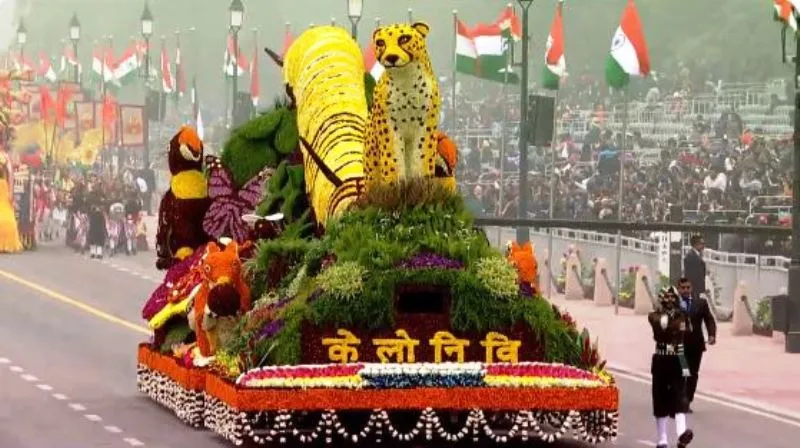 जैव विविधता संरक्षण और चीतों की वापसी  CPWD की झांकी के मुख्य आकर्षण रहे 