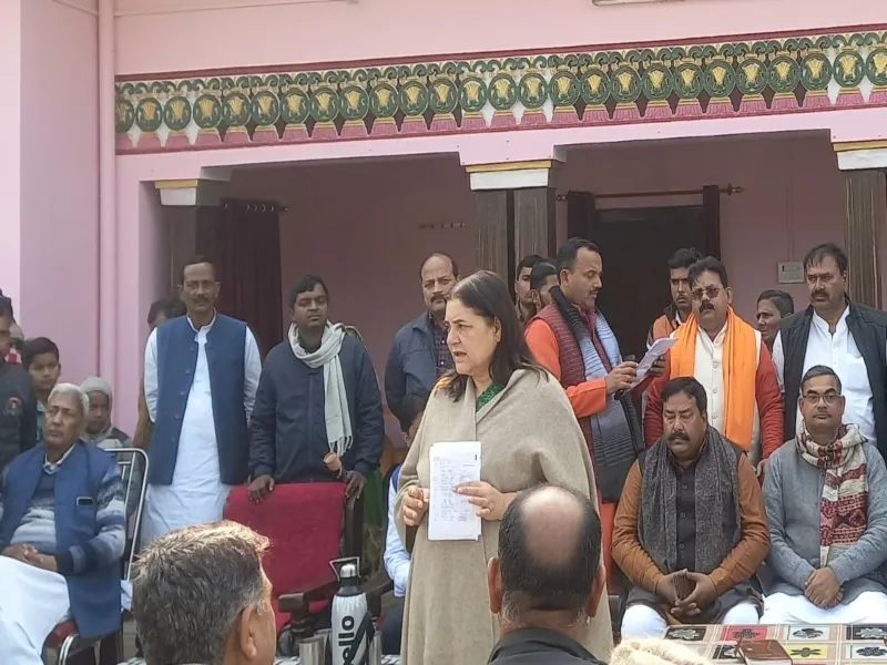 600 करोड़ से संसदीय क्षेत्र की विद्युत व्यवस्था होगी दुरूस्त :मेनका गांधी  