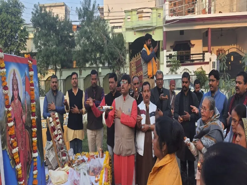 संस्कृति और संस्कार बचाने के लिए भारत माता पूजन जरूरी :संजय