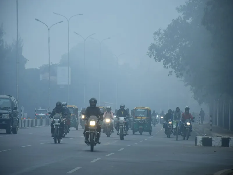 लगातार तीसरे दिन पांच डिग्री से नीचे रहा न्यूनतम तापमान