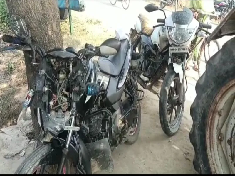 बहराइच: बाइकों की आमने सामने भिड़ंत, युवक की मौत 