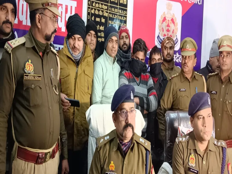 बहराइच: पुलिस ने किया व्यापारी से लूट का खुलासा, दो गिरफ्तार, तीन फरार