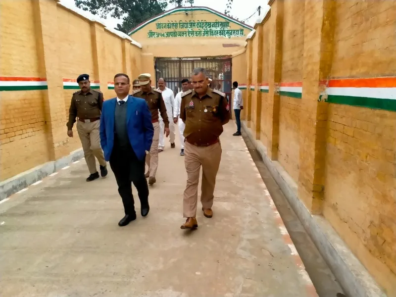 अयोध्या: अपर जिला जज ने किया जेल का निरीक्षण, नहीं मिली कोई शिकायत