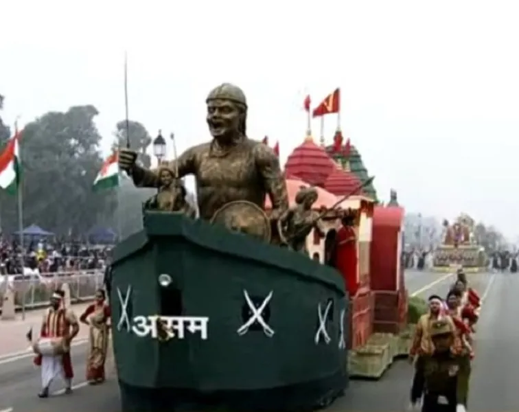 गणतंत्र दिवस परेड: असम की झांकी में लाचित बोड़फूकन, राज्य की सांस्कृतिक धरोहर की झलक 
