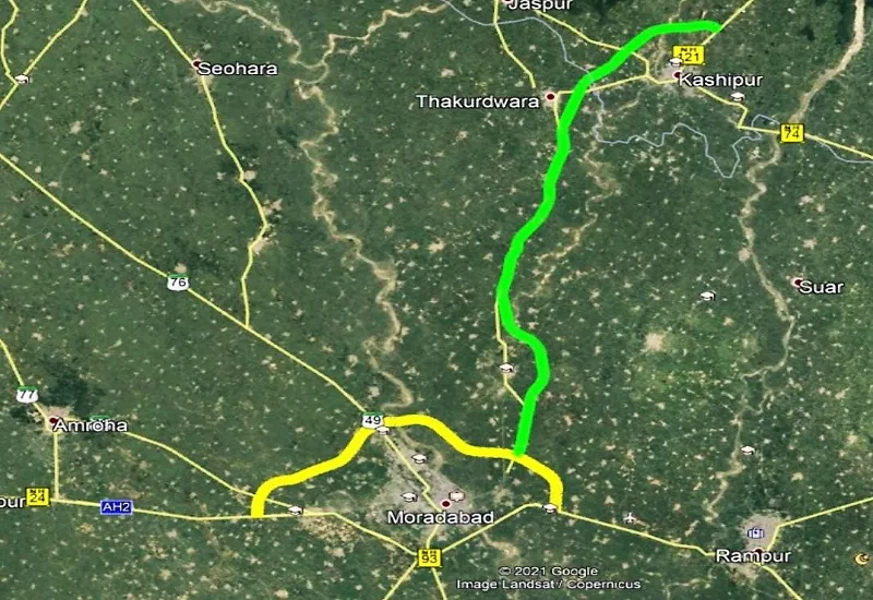 मुरादाबाद : रिंग रोड निर्माण के लिए 38 गांवों की जमीन का अधिग्रहण, मुआवजे की राशि का प्रस्ताव शासन को भेजा  
