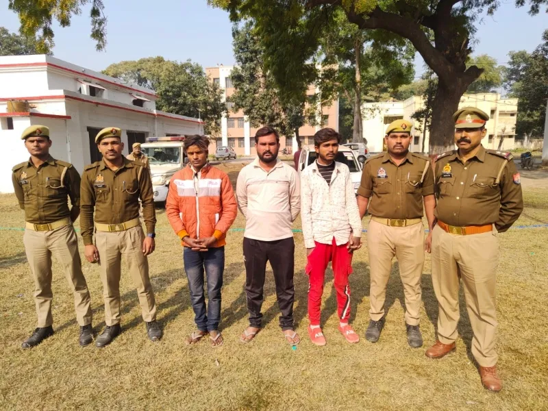 हरदोई: स्कूलों सहित कई दुकानों को निशाना बना चुके शातिर चोर गिरफ्तार   