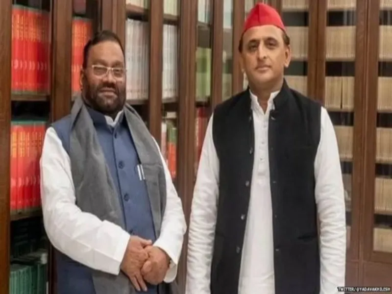 अखिलेश से मिले स्वामी प्रसाद, जातिगत जनगणना का उठाया मुद्दा, विवादित बयान पर रहे खामोश 