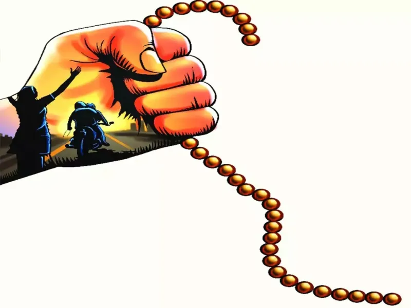 हरदोई: दिनदहाड़े बाइकर्स गैंग ने बैंक कैशियर की पत्नी से छीनी गोल्ड चेन 