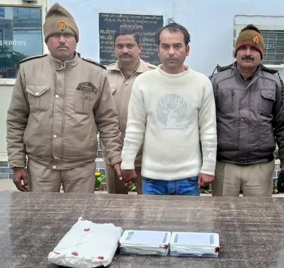 शाहजहांपुर: चोरी की गाड़ियां खरीदने वाला बरेली का कबाड़ी गिरफ्तार,  25 हजार का था इनामी