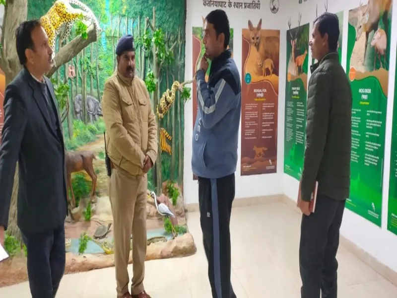 बहराइच: ऊर्जा राज्य मंत्री ने किया कतर्नियाघाट का भ्रमण, लिया बोटिंग का मजा