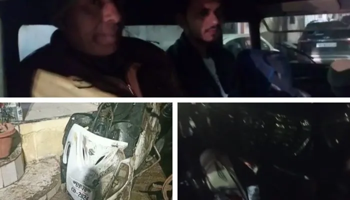 Another Kanjhawala in Kanpur : कार ने स्कूटी सवार को टक्कर मार एक किमी तक घसीटा, ऐसे चंगुल में आया आरोपी