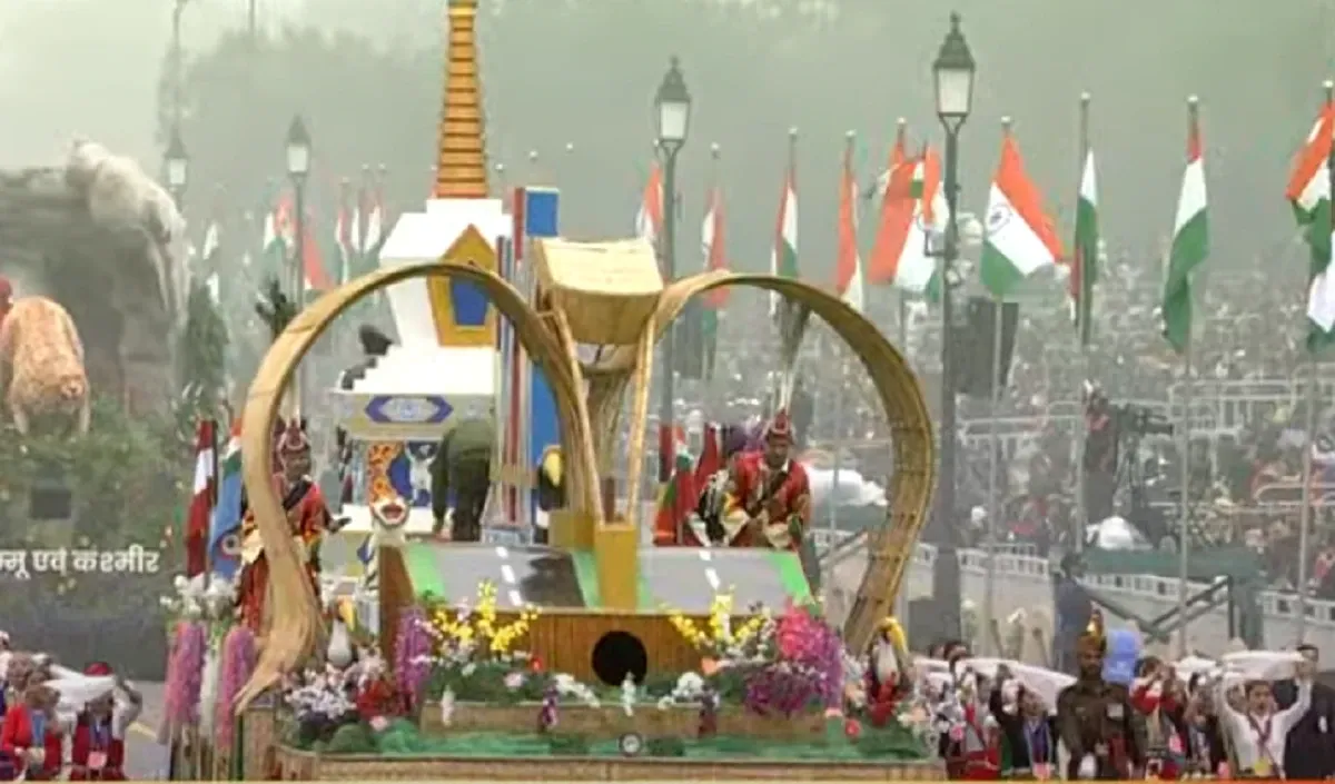अरुणाचल प्रदेश ने गणतंत्र दिवस परेड में अपनी पर्यटन क्षमता का प्रदर्शन किया 