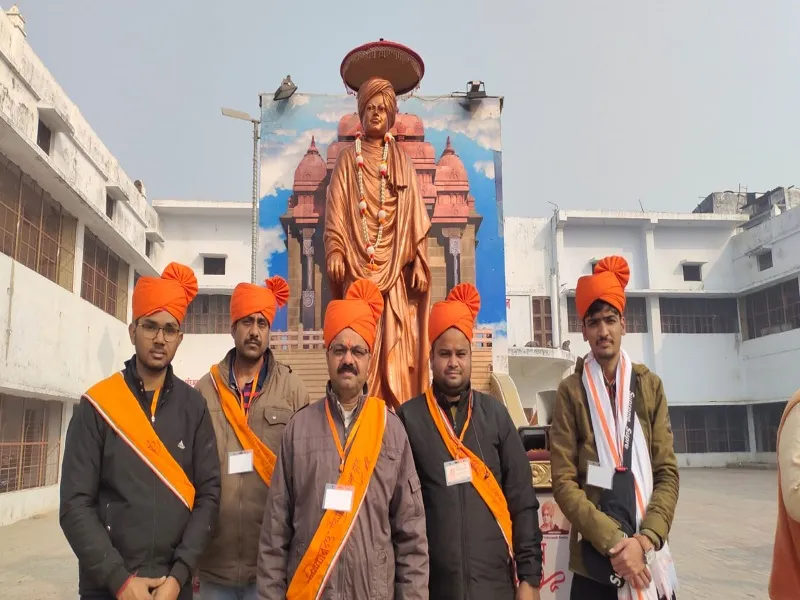 अयोध्या : विवेकानंद के विचारों को आत्मसात करने का संदेश दे रही यात्रा