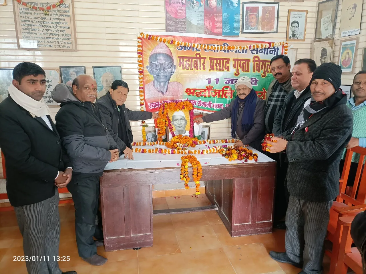 अयोध्या : नौजवानों को सेनानी बिगुलर से लेनी चाहिए प्रेरणा : मनोज 