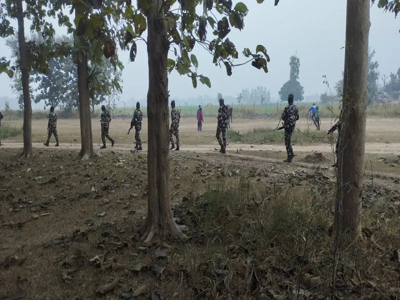 बहराइच : आपातकाल स्थिति से निपटने के लिए एसएसबी ने किया रक्षक अभ्यास