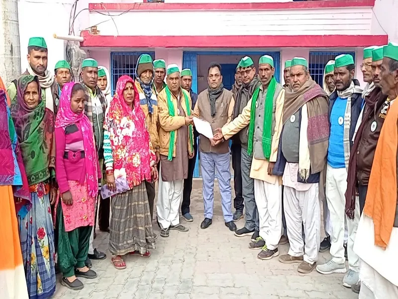 बहराइच : भाकियू ने समस्याओं को लेकर की पंचायत