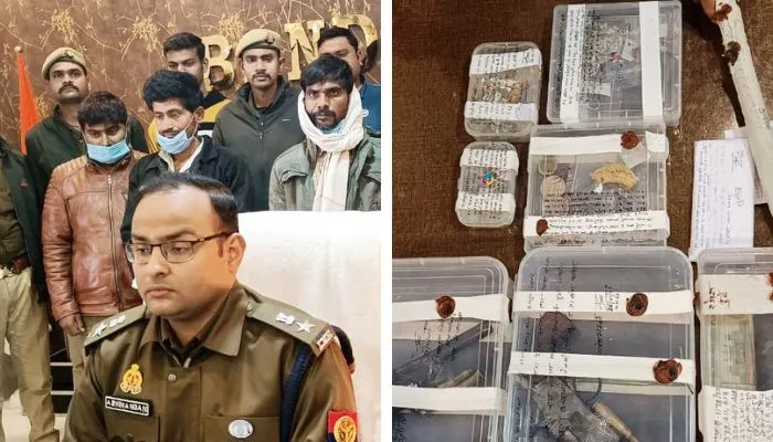 Banda में ऑपरेशन क्लीन के तहत पुलिस के हाथ लगी बड़ी कामयाबी, चोरी की घटनाओं का खुलासा कर चार आरोपी गिरफ्तार