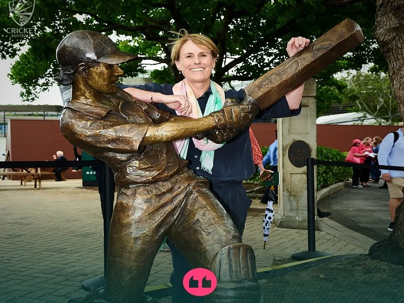 डबल सेंचुरी, दो वर्ल्ड कप...सिडनी क्रिकेट स्टेडियम में लगी Belinda Clark की प्रतिमा, फोटो देखकर रह जाएंगे हैरान