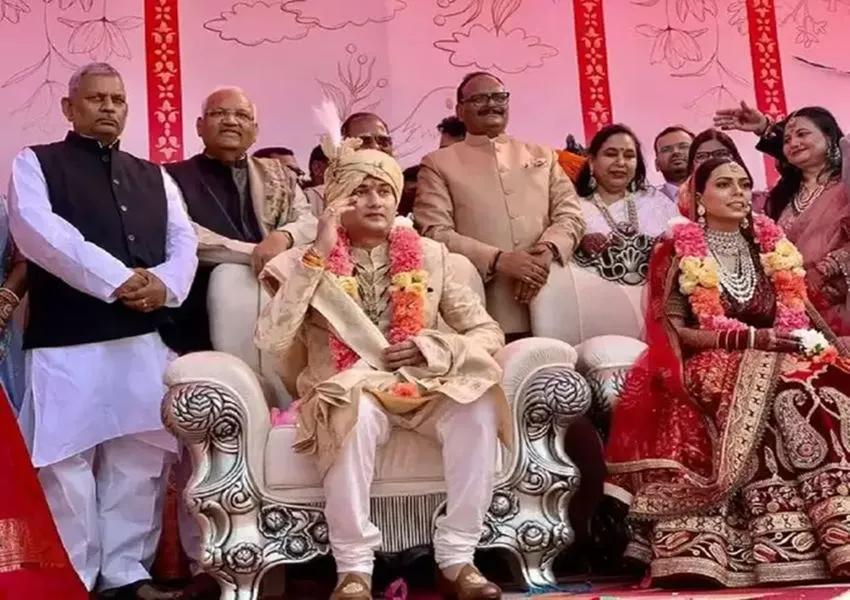 Brajesh Pathak Daughter Wedding00