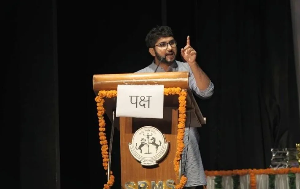 बरेली: संसद भवन में भाषण देंगे बरेली कॉलेज के छात्र शारिक जैदी