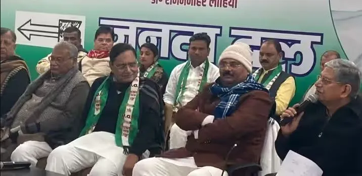 भाजपा के पूर्व प्रदेश उपाध्यक्ष राजीव रंजन जदयू में शामिल, ललन सिंह की मौजूदगी में ली सदस्यता
