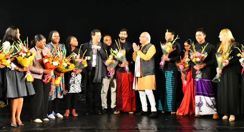 आईसीसीआर ने किया विदेशी कलाकारों को सम्मानित 