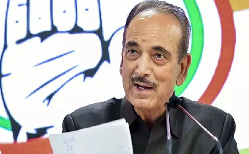 डीएपी में कांग्रेस जैसी गुटबाजी के लिए कोई जगह नहीं: गुलाम नबी आजाद