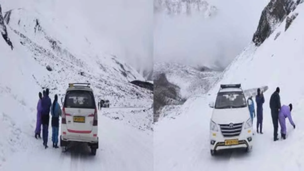 बर्फबारी: केलांग से मनाली मार्ग पर सभी वाहनों की आवाजाही पर रोक
