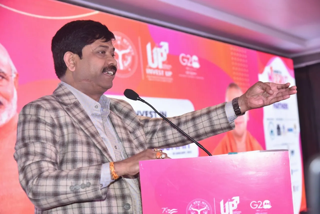 मेरठ: इन्वेस्टर समिट में बोले उद्योग मंत्री- अब नहीं देना पड़ता गुंडा टैक्स