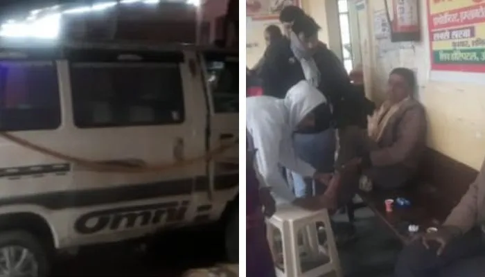 Fatehpur Accident : तेज रफ्तार वैन टक्कर मारते घर में घुसी,  पांच घायल, घना कोहरा बना हादसे का कारण