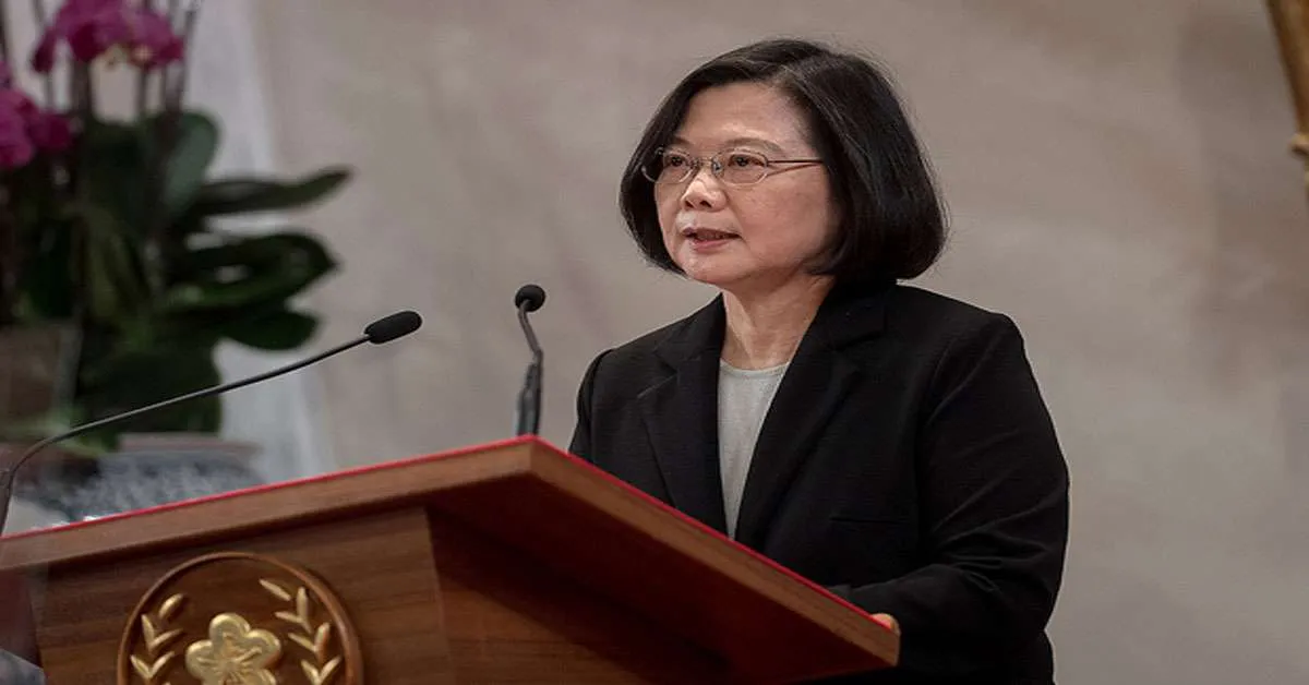 चीन के साथ युद्ध 'कोई विकल्प नहीं' : साई इंग वेन 