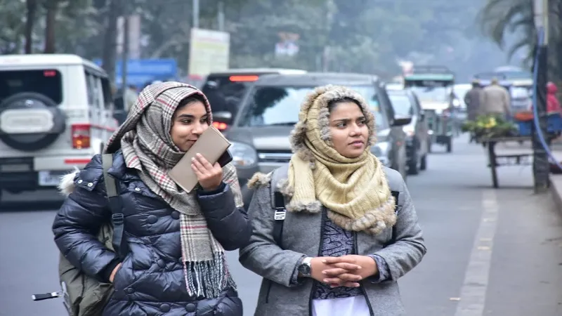 मुरादाबाद : सर्दी का सितम, दूसरे दिन भी न्यूनतम 3 डिग्री पारे ने ठिठुराया