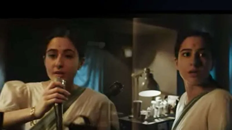 Video :  सफेद साड़ी और बिंदी वाले नॉन ग्लैमरस अवतार में सारा अली खान, फिल्म ऐ वतन मेरे वतन का फर्स्ट-लुक है धांसू