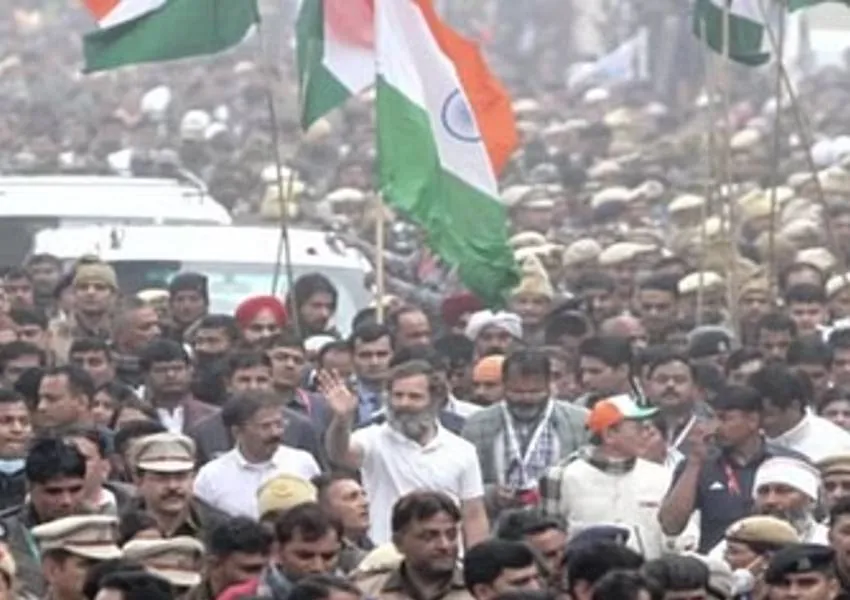 राहुल गांधी की  Bharat Jodo Yatra ने किया यूपी में प्रवेश, नोएडा से पहुंचे कांग्रेस के दर्जनों नेता व कार्यकर्ता