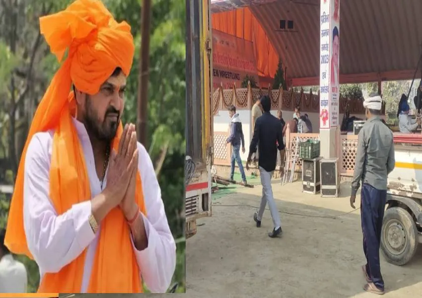 Brijbhushan Singh: नेशनल चैंपियनशिप रद्द होने से नंदिनी नगर में पसरा सन्नाटा, घर से बाहर भी नहीं निकले बृजभूषण सिंह