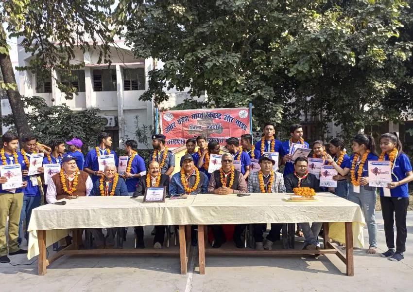 राष्ट्रीय जंबूरी में हरदोई की टीम ने लहराया परचम, देश में पाया पहला स्थान