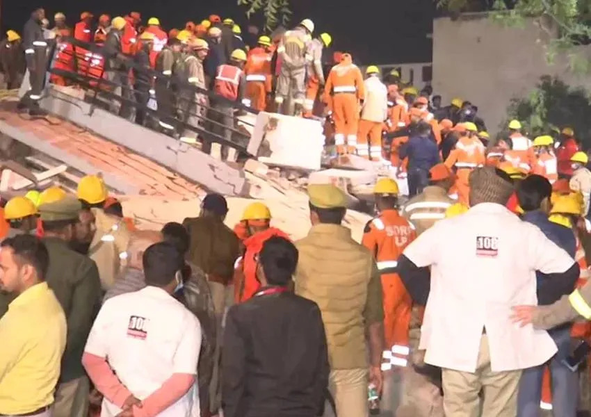 Alaya Apartment Collapse: निर्माण के 13 साल बाद ही भरभराकर गिरा अलाया अपार्टमेंट, एलडीए की साख पर भी उठे सवाल