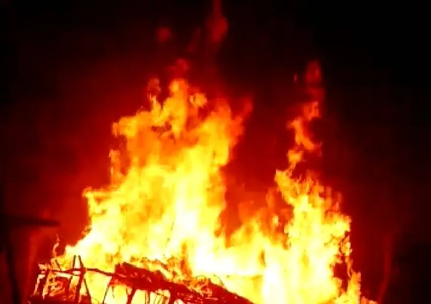 Raebareli Fire Incident: जानवरों के बाड़े में लगी आग, तीन दर्जन से अधिक बकरियां जिंदा जली