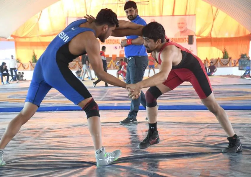  WFI Controversy: विवादों के बीच नेशनल सीनियर रेसलिंग चैंपियनशिप का हुआ आगाज, बृजभूषण सिंह रहे मौजूद