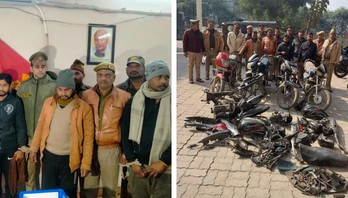 Kanpur News : पलक झपकते ही मास्टर चाभी लगाकर दोपहिया वाहन कर देते पार, पुलिस ने तीन शातिरों को दबोचा