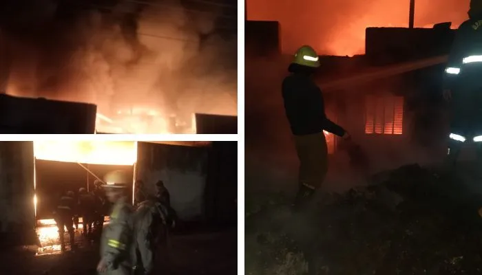 Kanpur Factory Fire : पनकी में शार्ट सर्किट के चलते सोल फैक्ट्री में लगी भीषण आग, कर्मचारियों ने बाहर निकल कर बचाई जान