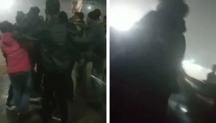 Kanpur : New Year 2023 में बार बालाओं के डांस के दौरान जमकर चले लात-घूंसे, मारपीट का वीडियो सोशल मीडिया में वायरल