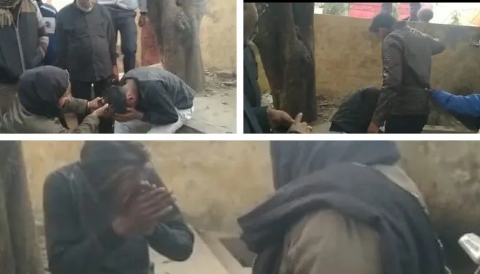 अब कभी दोबारा पीछा नहीं करूंगा, इस बार मुझे छोड़ दो, शोहदा लगाता रहा गुहार, पब्लिक करती रही पिटाई, देखें Video