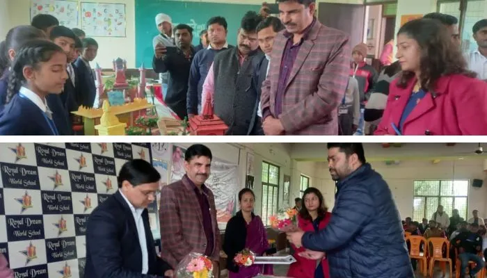 Kanpur: मॉडल के जरिये स्कूली बच्चों ने दिखाया उत्तर प्रदेश, स्कूल के बच्चों ने पर्यटन स्थलों को दर्शाया