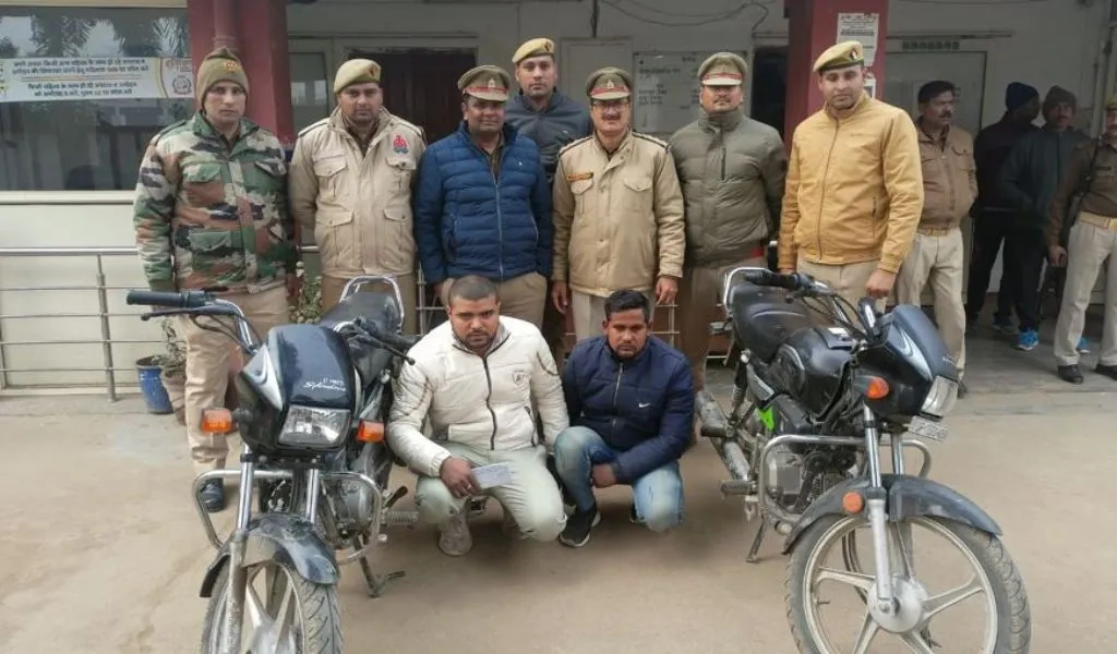 मेरठ: लूटी गई बाइक के साथ बदमाश गिरफ्तार, पूछताछ के बाद भेजा जेल