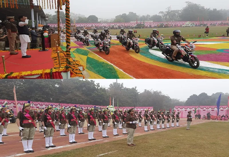 मुरादाबाद में गणतंत्र दिवस पर शान से फहराया तिरंगा, मंत्री जितिन प्रसाद ने ली परेड की सलामी...जगह-जगह हुए कार्यक्रम