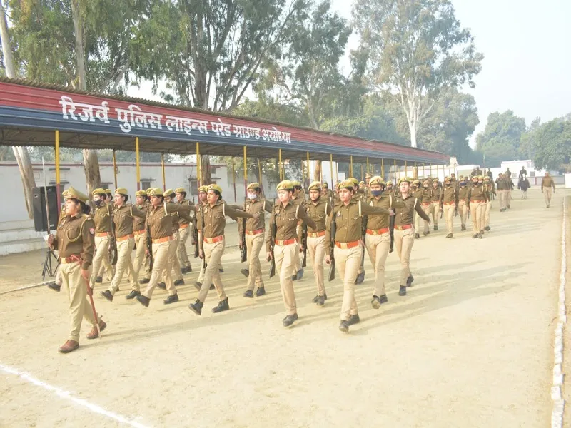 अयोध्या : गणतंत्र दिवस परेड की तैयारियों का लिया जायजा