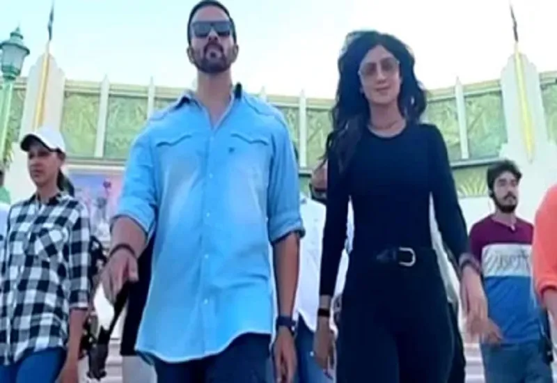 Video : 'इंडियन पुलिस फोर्स' की शूटिंग पूरी, खास अंदाज में नजर आए शिल्पा शेट्टी-रोहित शेट्टी