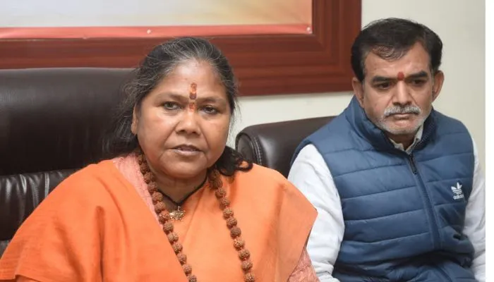 कानपुर में केंद्रीय मंत्री साध्वी निरंजन ज्योति का कटाक्ष बोलीं- पहले कांग्रेस जोड़ लो, फिर भारत जोड़ना